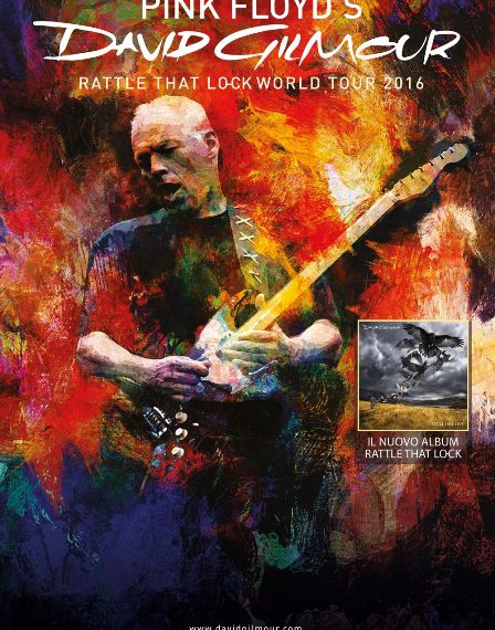 DAVID GILMOUR al circo massimo Postepay Rock in roma 2016 